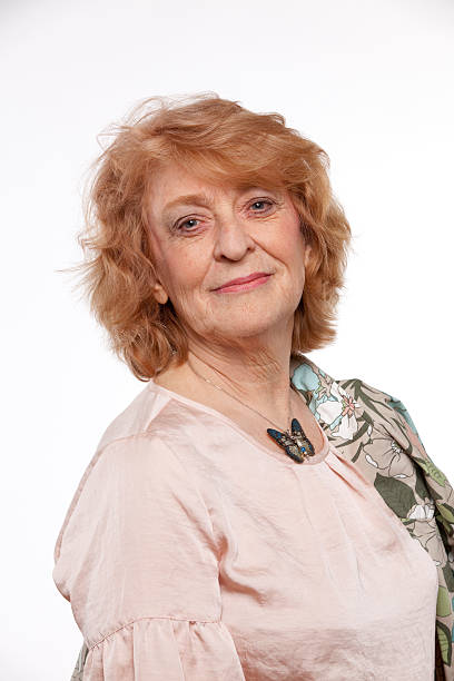 istock happy senior woman 183884441