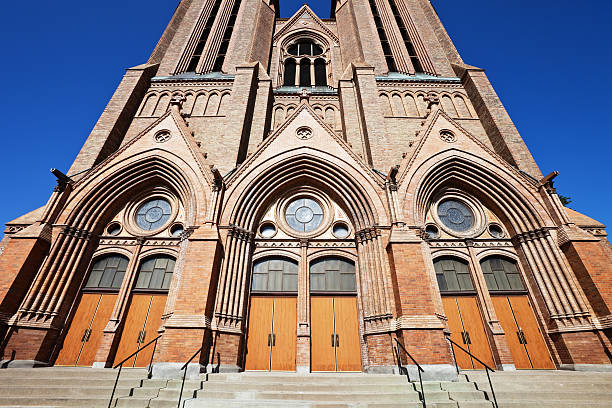 Gothic Church Architecture, taken in Shishi Sacred Heart Cathedral in Guangzhou,China