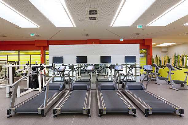istock brand new treadmills 183884923