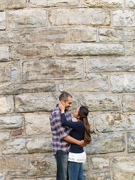 istock Loving couple looking at each other 183885171