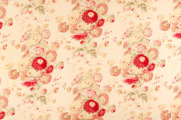 istock Somerset Hills Antique Floral Fabric 183886356