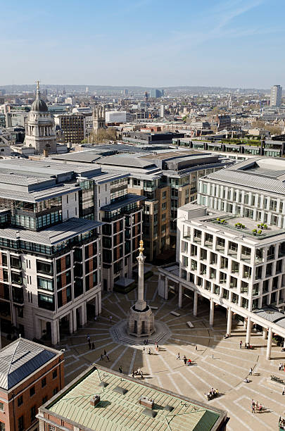 istock Paternoster Square London, view from St Pauls Cathedral 183886730