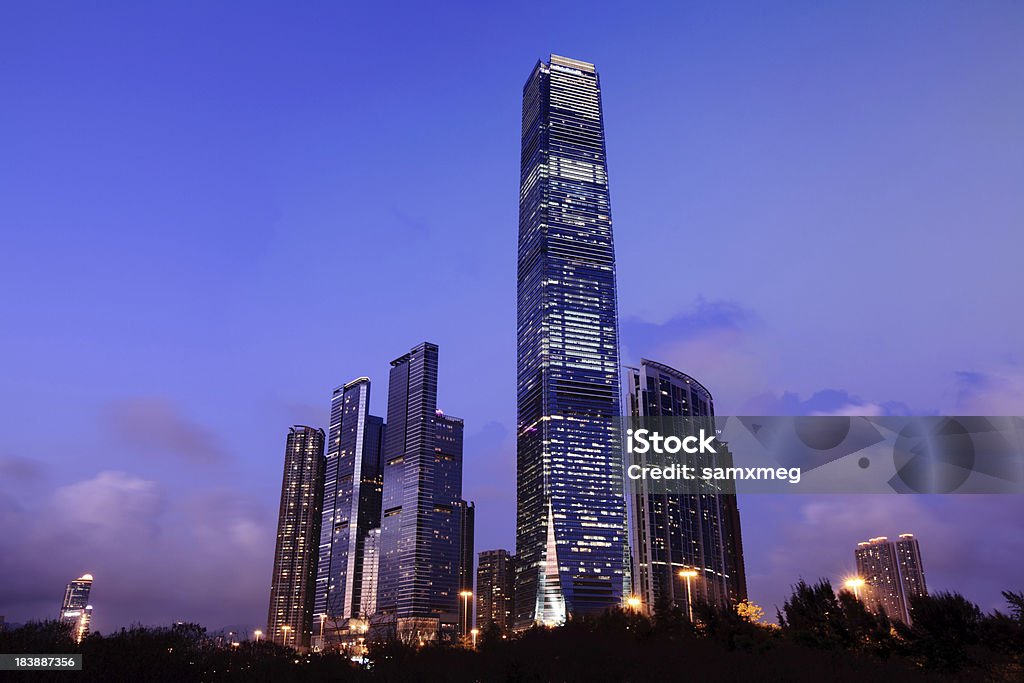Centro de comércio internacional de Hong Kong - Royalty-free Hong Kong Foto de stock