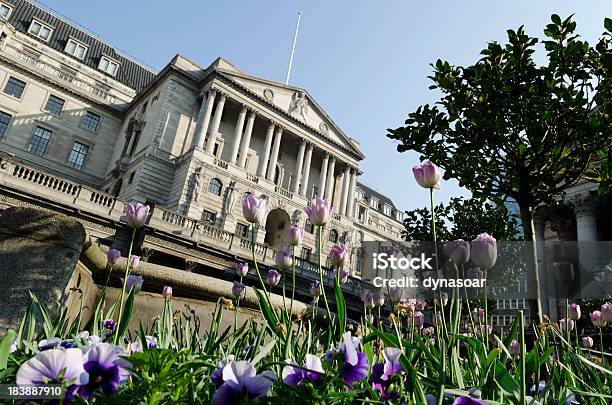 Bank Of England Primavera Londra - Fotografie stock e altre immagini di Banca d'Inghilterra - Banca d'Inghilterra, Primavera, Londra