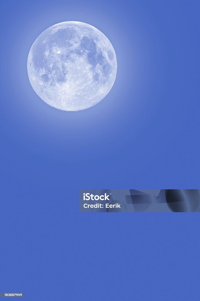 Luna piena - Foto stock royalty-free di Astronomia