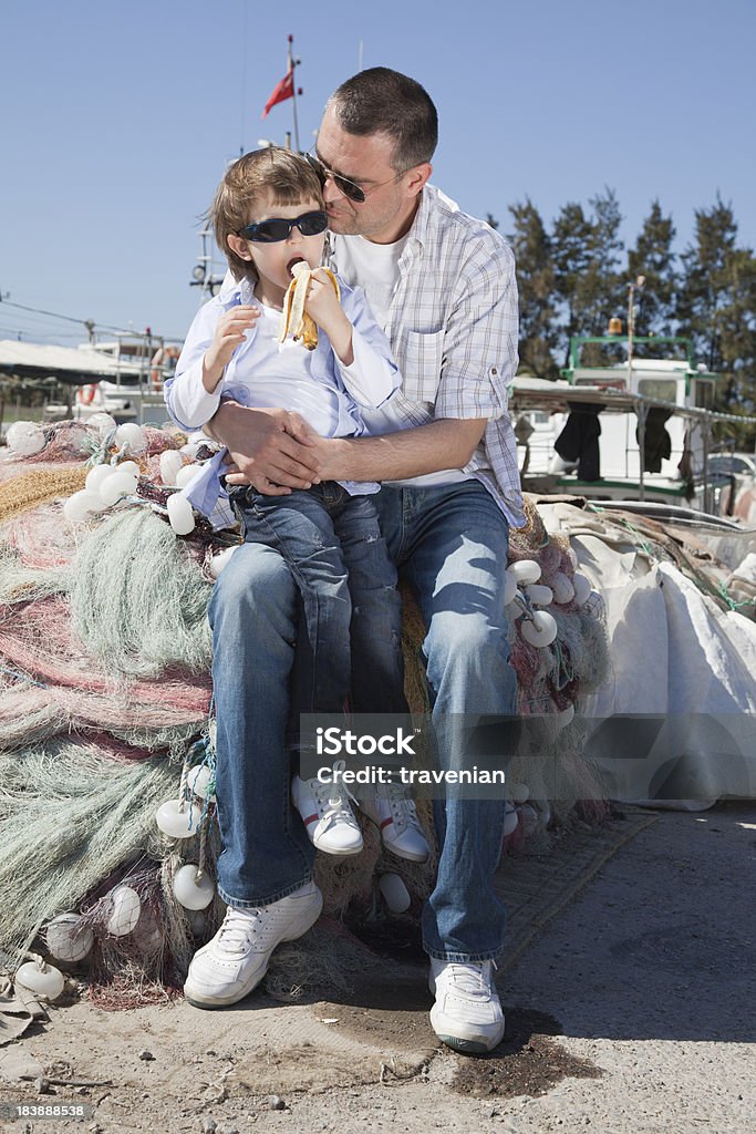 Vater und Sohn - Lizenzfrei Alleinerzieher Stock-Foto