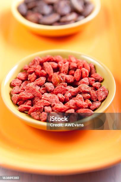 Goji Bagas - Fotografias de stock e mais imagens de Alimentação Saudável - Alimentação Saudável, Amarelo, Antioxidante