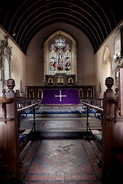 istock St. James Church Interior in Averbury, UK 183890200