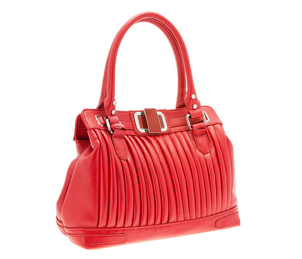istock Ladies red handbag 183890798