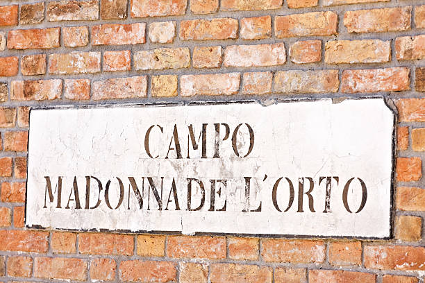 istock Road sign in Venice 183891271