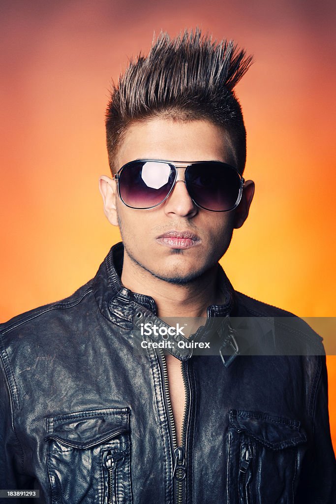 Cool cabelo retratos - Foto de stock de 20-24 Anos royalty-free