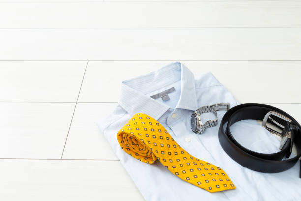 istock Shirts and ties for men. 1838915466