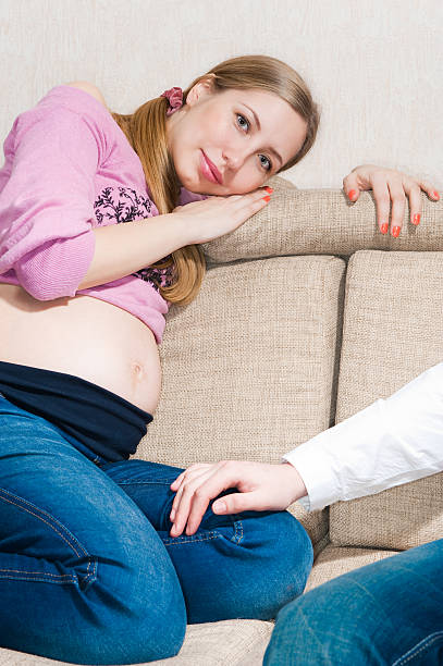 istock The pregnant woman. 183891562