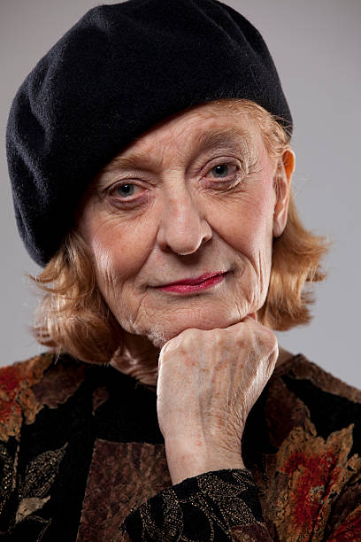 istock content woman in a beret 183892222