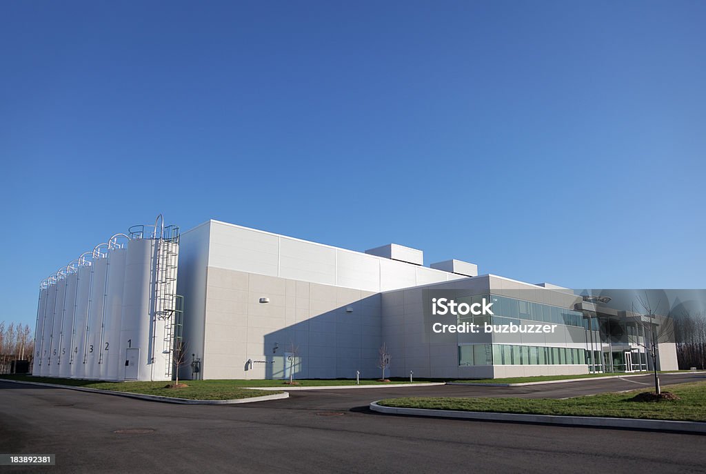 Große Manufacturing Plant - Lizenzfrei Fabrik Stock-Foto