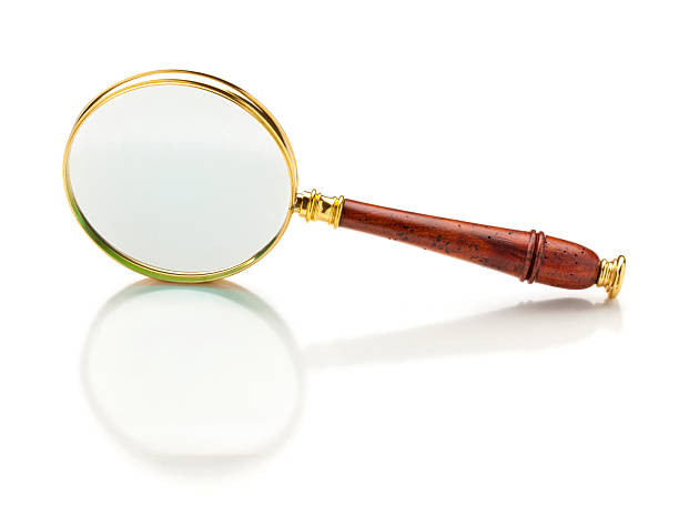 istock Magnifying Glass isolated on white. XXL 183892704