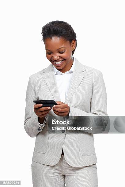 Funny Text Message Stock Photo - Download Image Now - Cut Out, Reading, Smiling