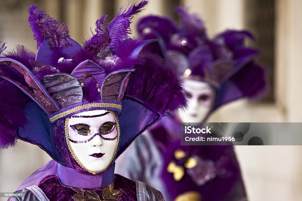 Masques de carnaval de Venise pour mardi gras - Photo de Accessoire de déguisement libre de droits