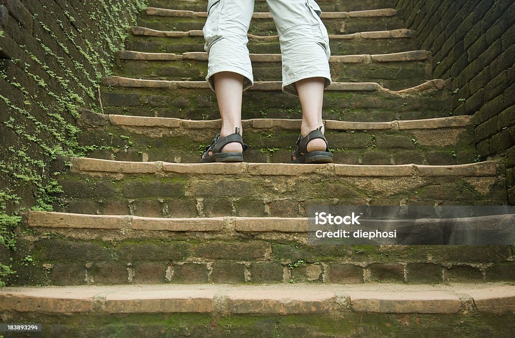 急な道 - 内階段のロイヤリティフリーストックフォト