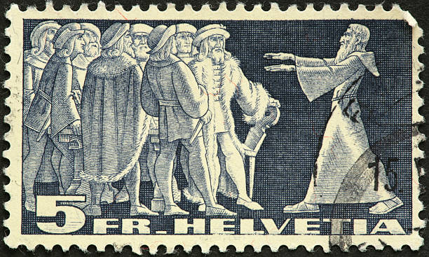 istock group of medieval men and a sleepwalking monk 183893494