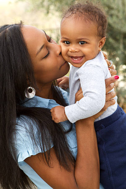 istock Mother and her child 183893676