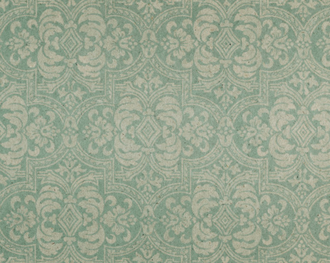 old paper with floral pattern