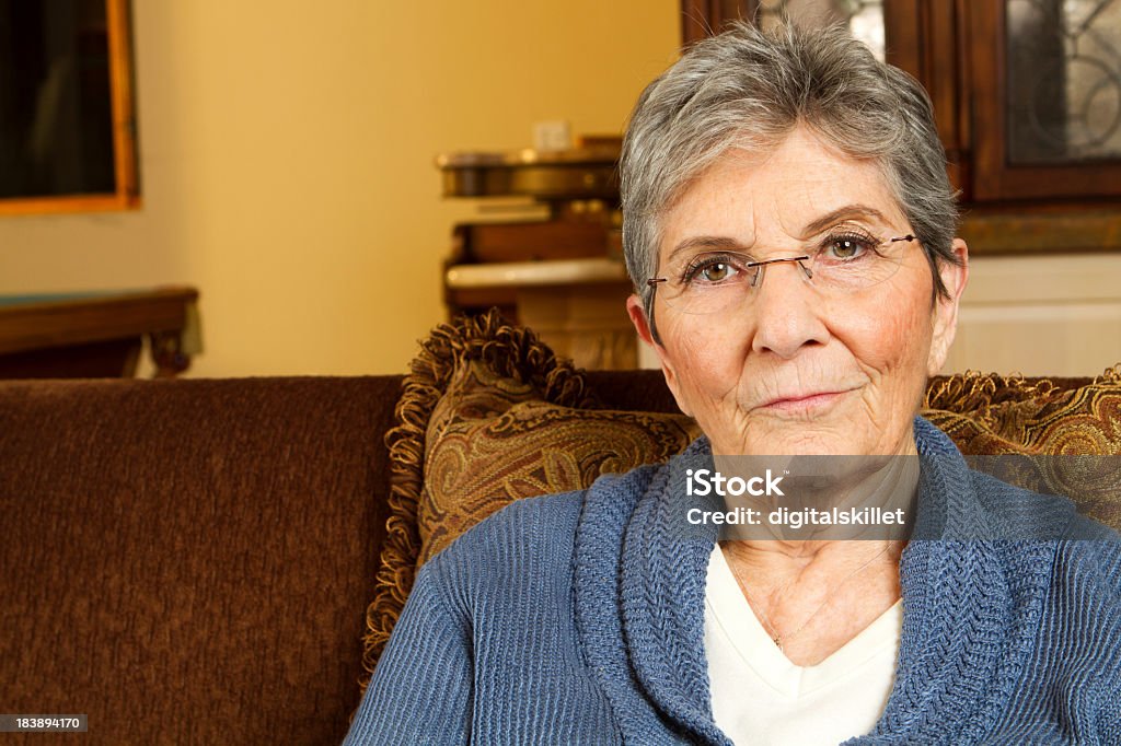 Senior Adult Close-up Stock Photo