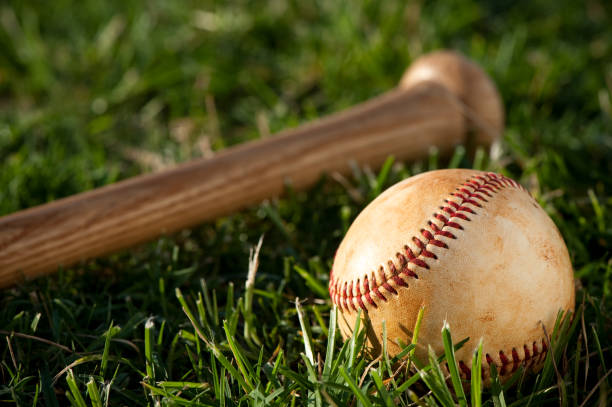 istock Youth League Baseball  Close Up 183894327
