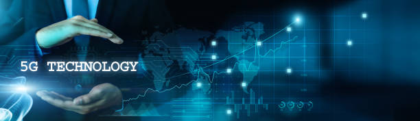 istock Businessman hold 5G technology for fast and secure business and data with virtual network connection. 5G technology develops smart solutions. Speed, reliability, and low latency make it indispensable 1838943742