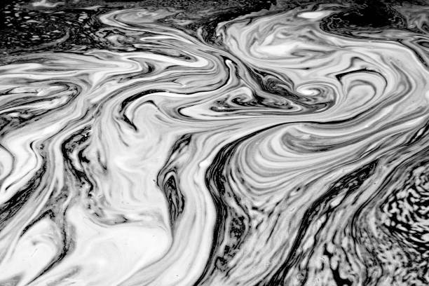 istock Boardman River Foam Abstract Traverse City Michigan 1838950006