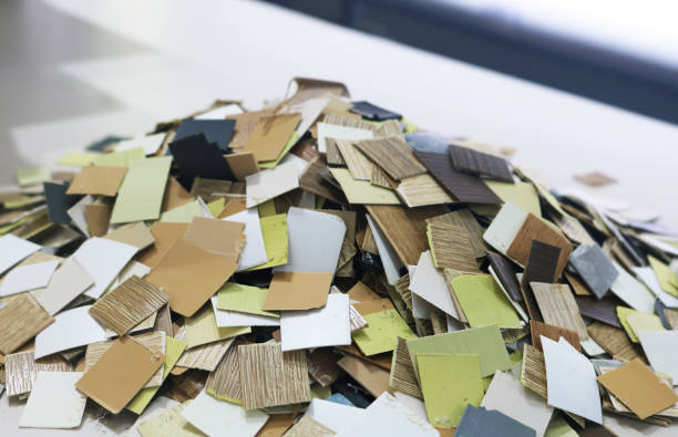 istock Laminate finishing waste background. 1838969969