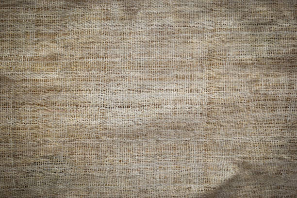 istock brown sackcloth texture background, crumpled burlap fabric textile for design 1838975646