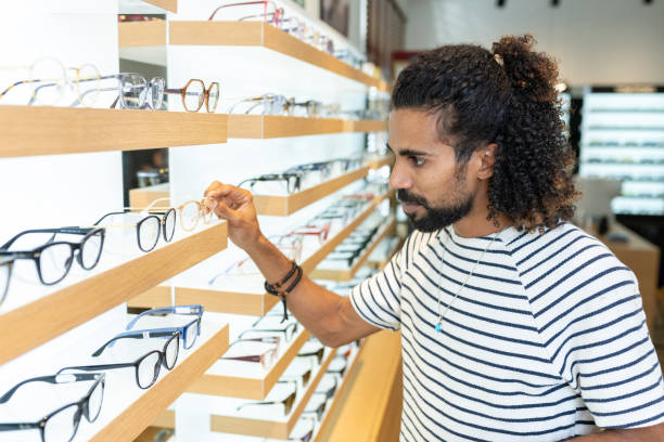 istock A customer buys glasses from an optician 1839024212