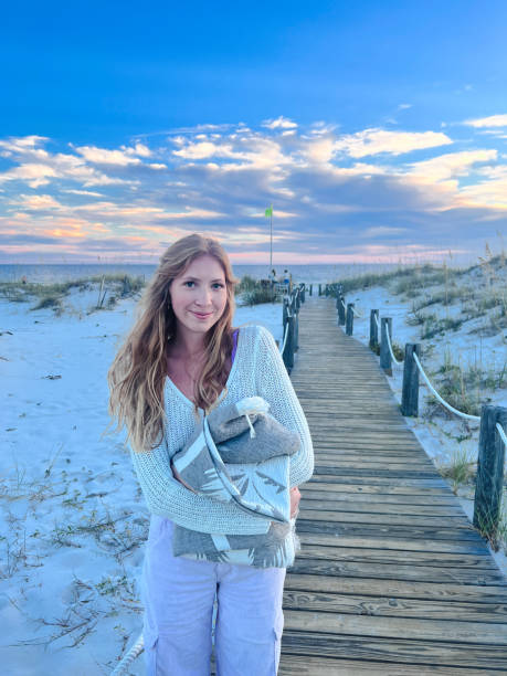 istock Grass Island, Alabama - Wooden Walkway 1839070854
