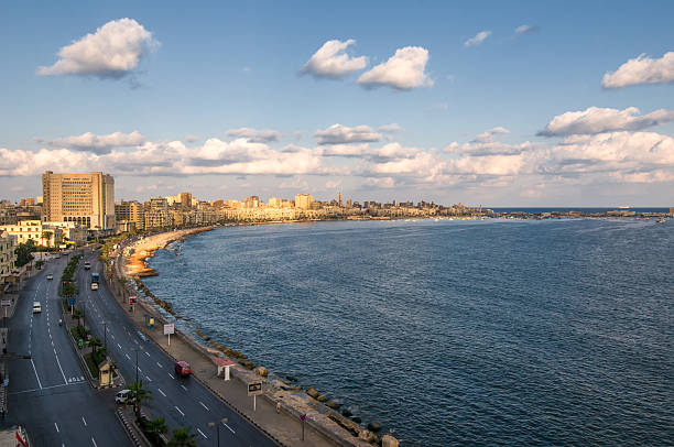 istock View of Alexandria harbor, Egypt 183930973