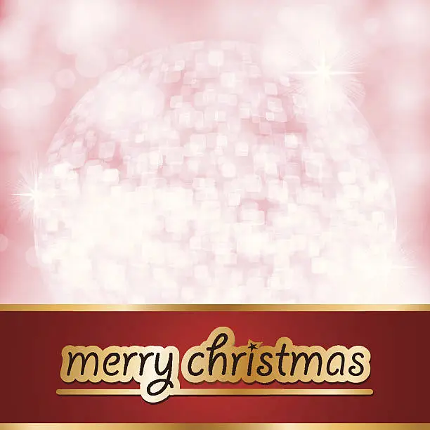 Vector illustration of Vector Christmas Greetings