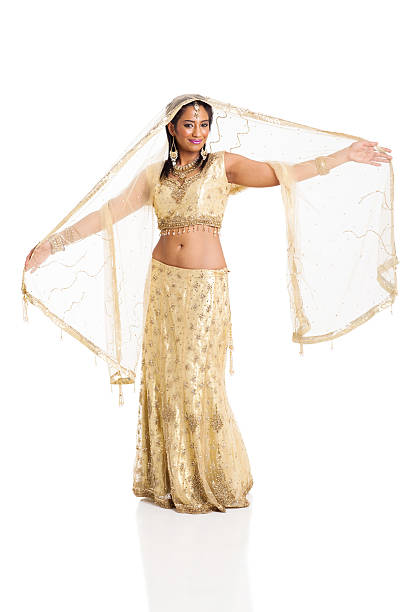 istock young woman in sari dancing 183931691