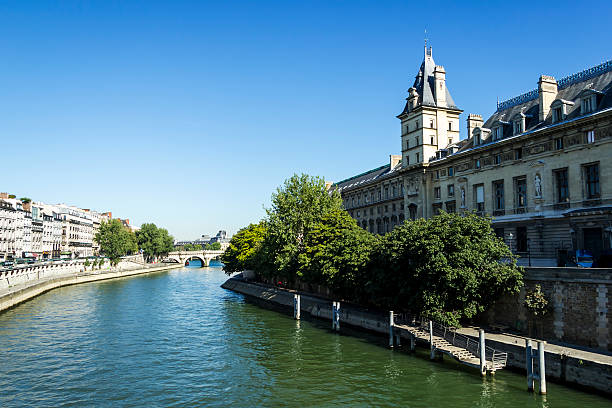 istock Bridge over Seine, Paris, France 183931756