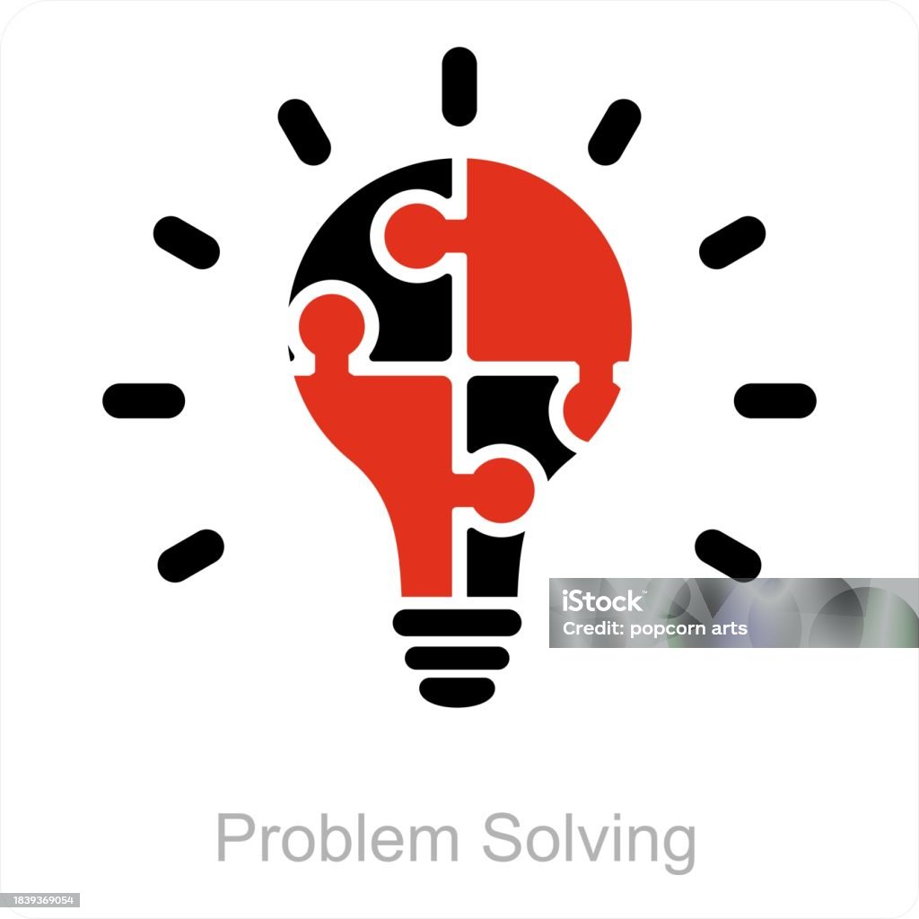 Problem Solving Beautiful Problem Solving Stock Illustration - Download Image Now - Concepts ...