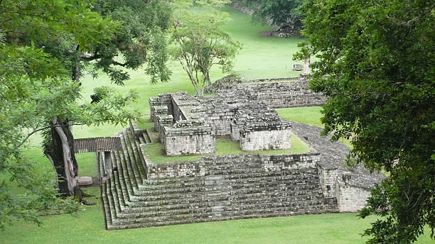 istock Ballcourt. Copan. Honduras 183938171