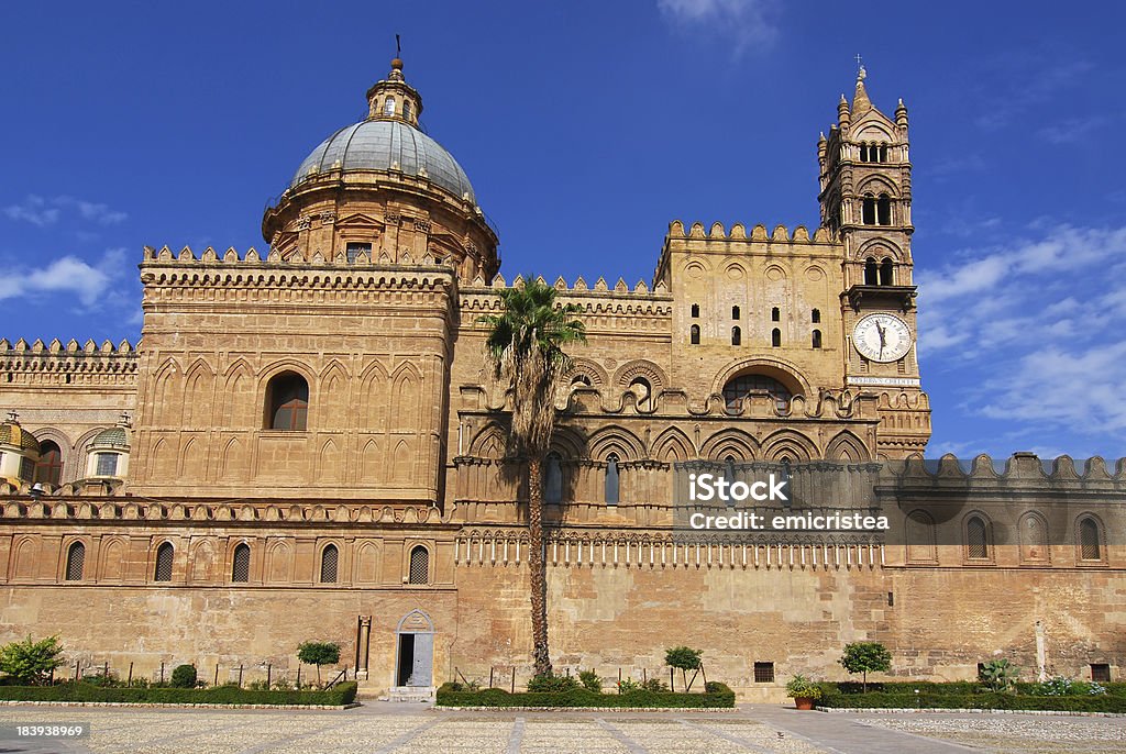 Kathedrale von Palermo, Sizilien - Lizenzfrei Architektur Stock-Foto