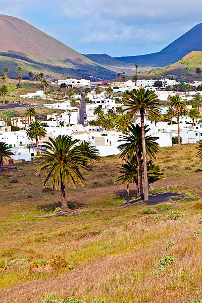 istock Landscape Lanzarote, Small town Haria 183940763