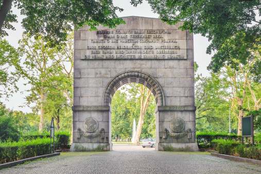 Soviet War Memorial, Treptower park in Berlin, Germany