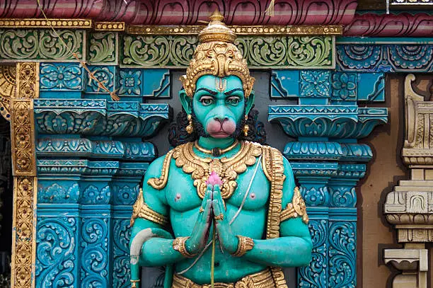 Hindu God - Hanuman - in folded hand
