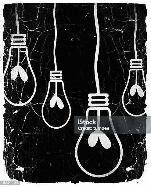Light Bulb Idea In Illustration Stock Photo - Download Image Now - Brainstorming, Business, Computer Graphic