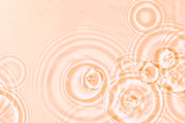 istock Abstract water, cosmetic background with rings, water surface. Spa concept background. Splash cosmetic moisturizer water micellar toner or emulsion 1839425184