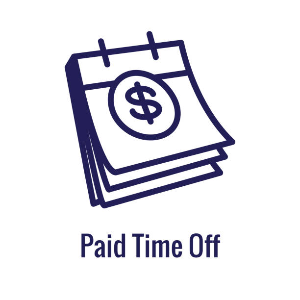 Paid Family Leave Benefits - PFL Benefits include sick time, paid time off, vacation benefits, death in the family, maternity, paternity leave, and other PTO Paid Family Leave Benefits - PFL Benefits - sick time, paid time off, vacation benefits, death in the family, maternity, paternity leave, other PTO paternity stock illustrations