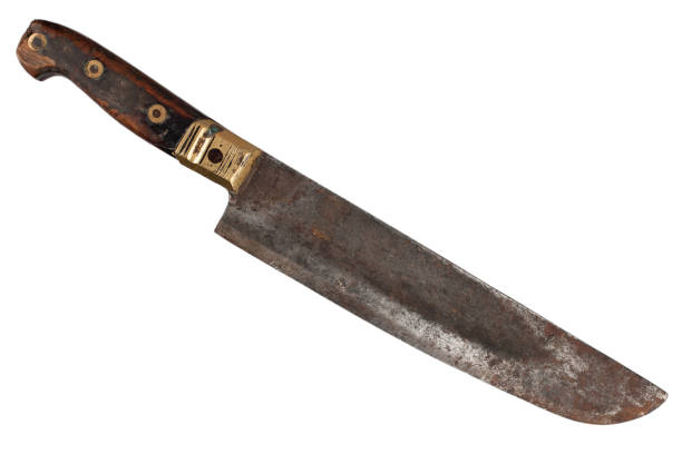 istock Retro vintage hunting knife 1839445949