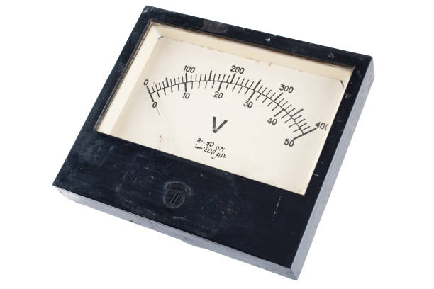 istock Close-up of an vintage ancient voltmeter 1839447543