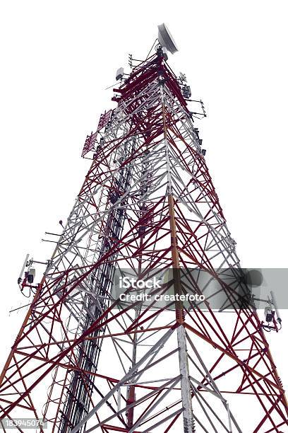 Communications Tower Stock Photo - Download Image Now - Broadcasting, Business, Cable